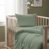 Premium 400 Thread Count 100% Cotton Crib Duvet Cover Set