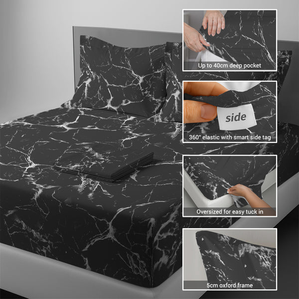 Premium 400 Thread Count 100% Cotton Bed Sheet Set