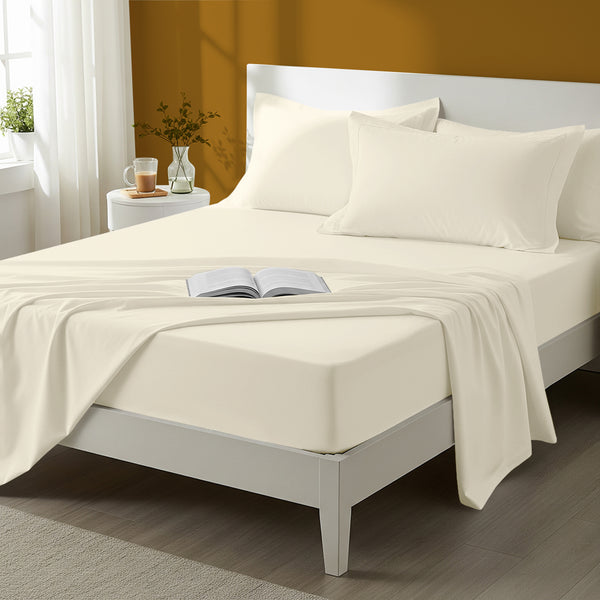 Premium 400 Thread Count 100% Cotton Bed Sheet Set
