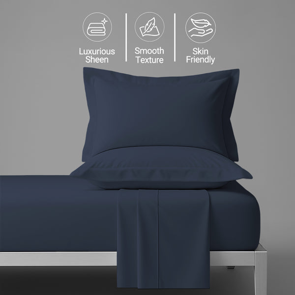 Premium 400 Thread Count 100% Cotton Bed Sheet Set