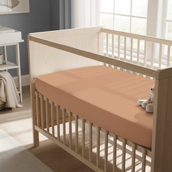 Premium 400 Thread Count 100% Cotton Crib Fitted Sheet