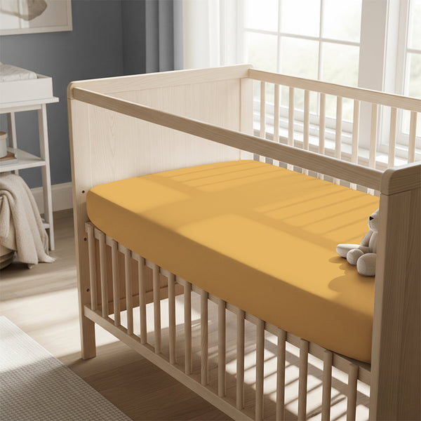 Premium 400 Thread Count 100% Cotton Crib Fitted Sheet