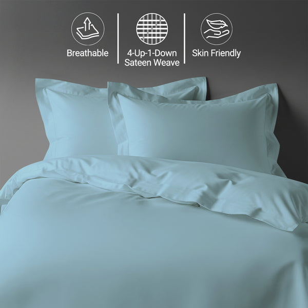 Deluxe 600 Thread Count 100% Cotton Duvet Cover Set