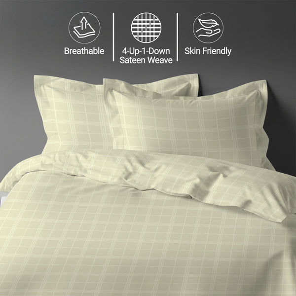 Premium 300 Thread Count 100% Cotton Duvet Cover Set