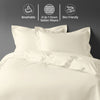 Permium 400 Thread Count 100% Cotton Duvet Cover Set