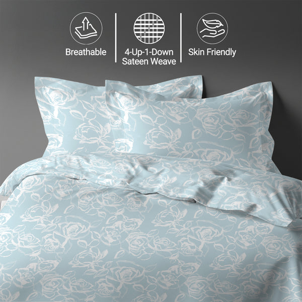 Premium 400 Thread Count 100% Cotton Duvet Cover Set
