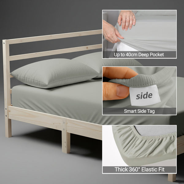 Royale 1000 Thread Count 100% Cotton Fitted Sheet