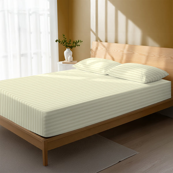 Premium 300 Thread Count 100% Cotton Fitted Sheet