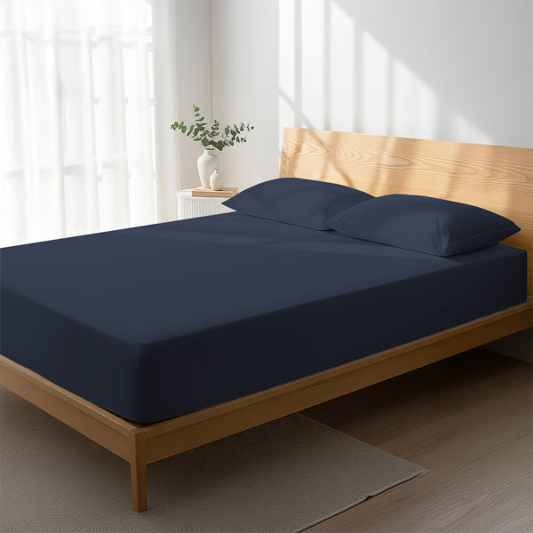 Premium 400 Thread Count 100% Cotton Fitted Sheet
