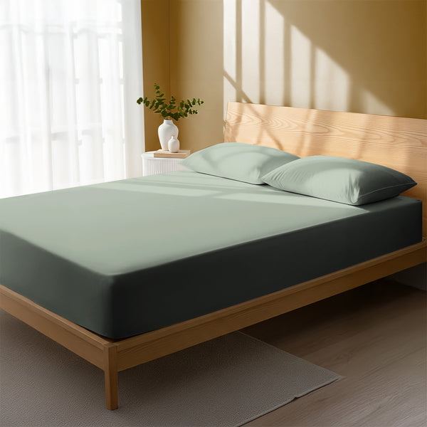 Percale 100% Cotton Fitted Sheet