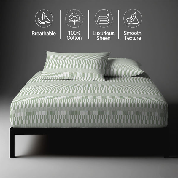 Premium 400 Thread Count 100% Cotton Fitted Sheet