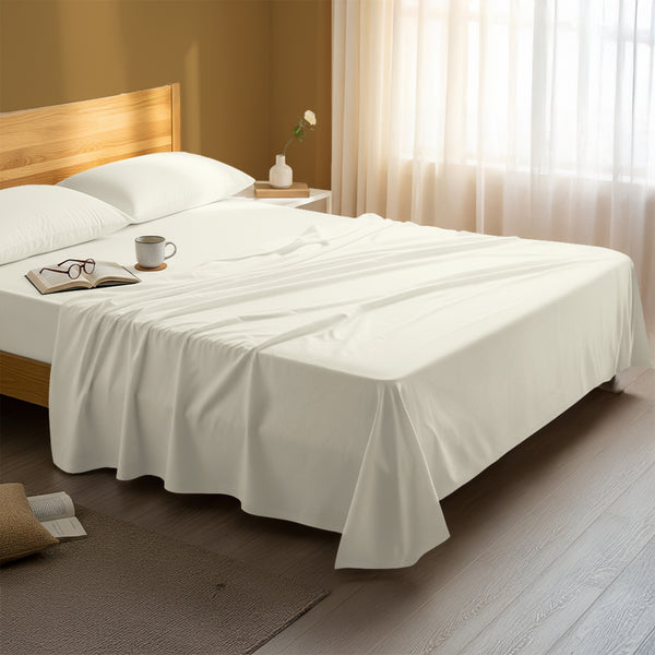 Premium 400 Thread Count 100% Cotton Flat Sheet