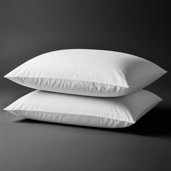 Deluxe 600 Thread Count 100% Cotton Pillowcases (2 PC)