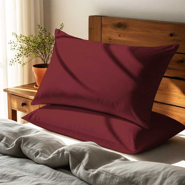 Premium 400 Thread Count 100% Cotton Pillowcases (2 PC)
