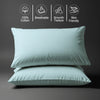 Premium 400 Thread Count 100% Cotton Pillowcases (2 PC)