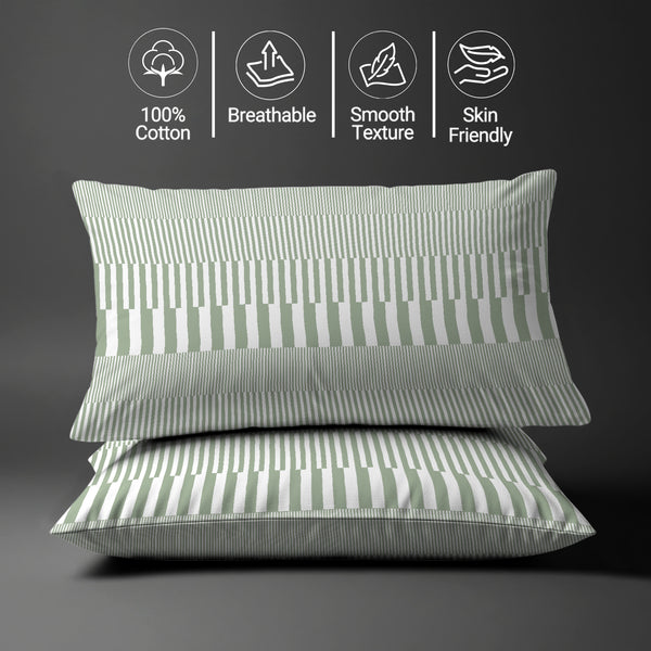 Premium 400 Thread Count 100% Cotton Pillowcases (2 PC)