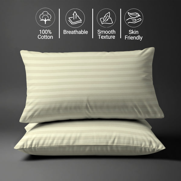 Premium 300 Thread Count 100% Cotton Pillowcases (2PC)