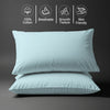 Luxury 800 Thread Count 100% Cotton Pillowcases (2 PC)