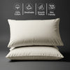 Luxury 800 Thread Count 100% Cotton Pillowcases (2 PC)