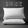 Luxury 800 Thread Count 100% Cotton Pillowcases (2 PC)