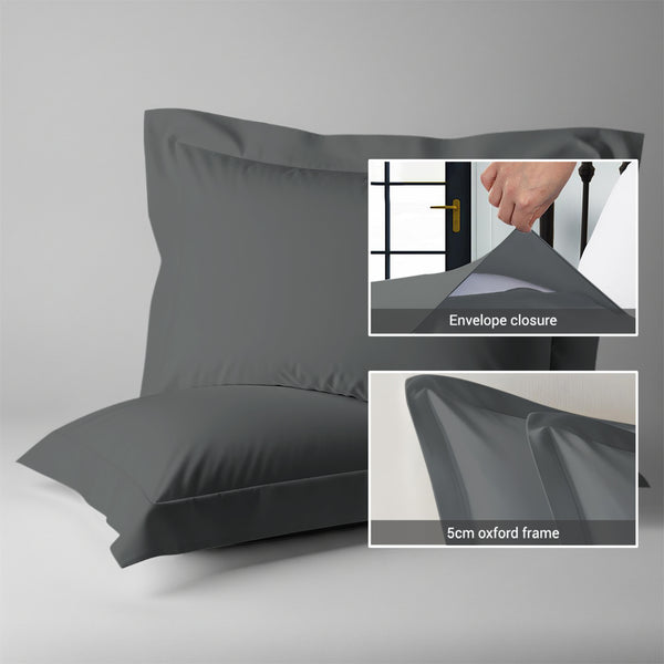 Percale 100% Cotton Pillowcases (2PC)