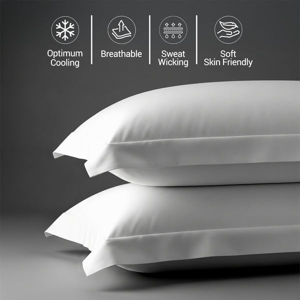 Royale 1000 Thread Count 100% Cotton Pillowcases (2PC)