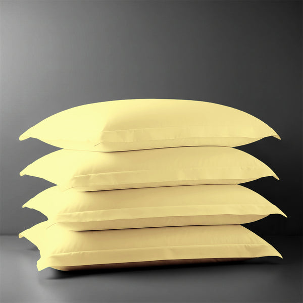 Premium 400 Thread Count 100% Cotton Pillowcases (4 PC)