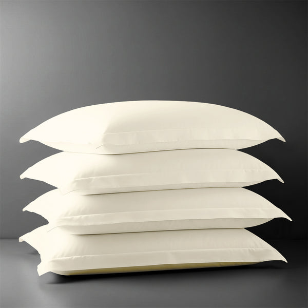 Premium 400 Thread Count 100% Cotton Pillowcases (4 PC)
