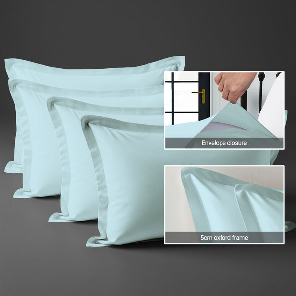 Premium 400 Thread Count 100% Cotton Pillowcases (4 PC)